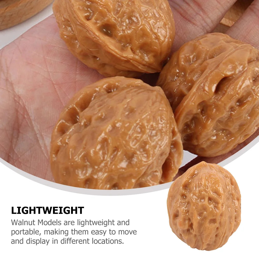 10 Pcs Dollhouse Miniature Food Play Empty Cup Water Model Accessories Walnuts S328953