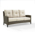 Outdoor Wicker Sofa Y872336