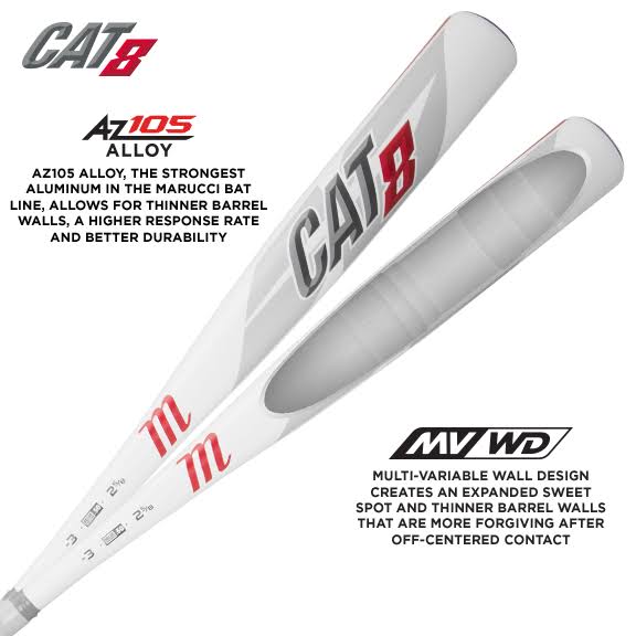 2019 Marucci Cat8 BBCOR (-3) Baseball Bat G476