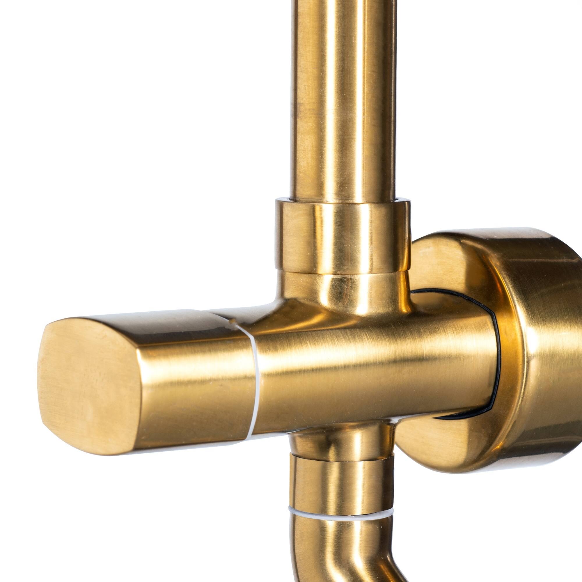 Brushed Gold Shower System S228111