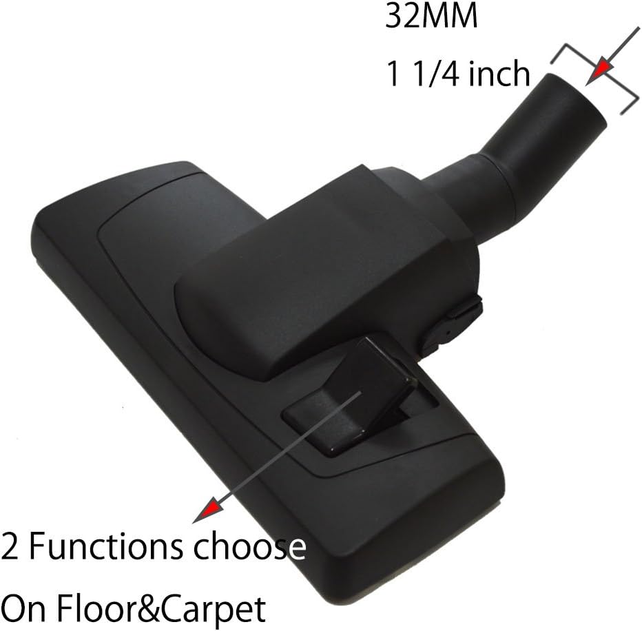 1 1/4 inch 32mm Universal Vacuum Cleaner Floor Brush with Metal Base S348