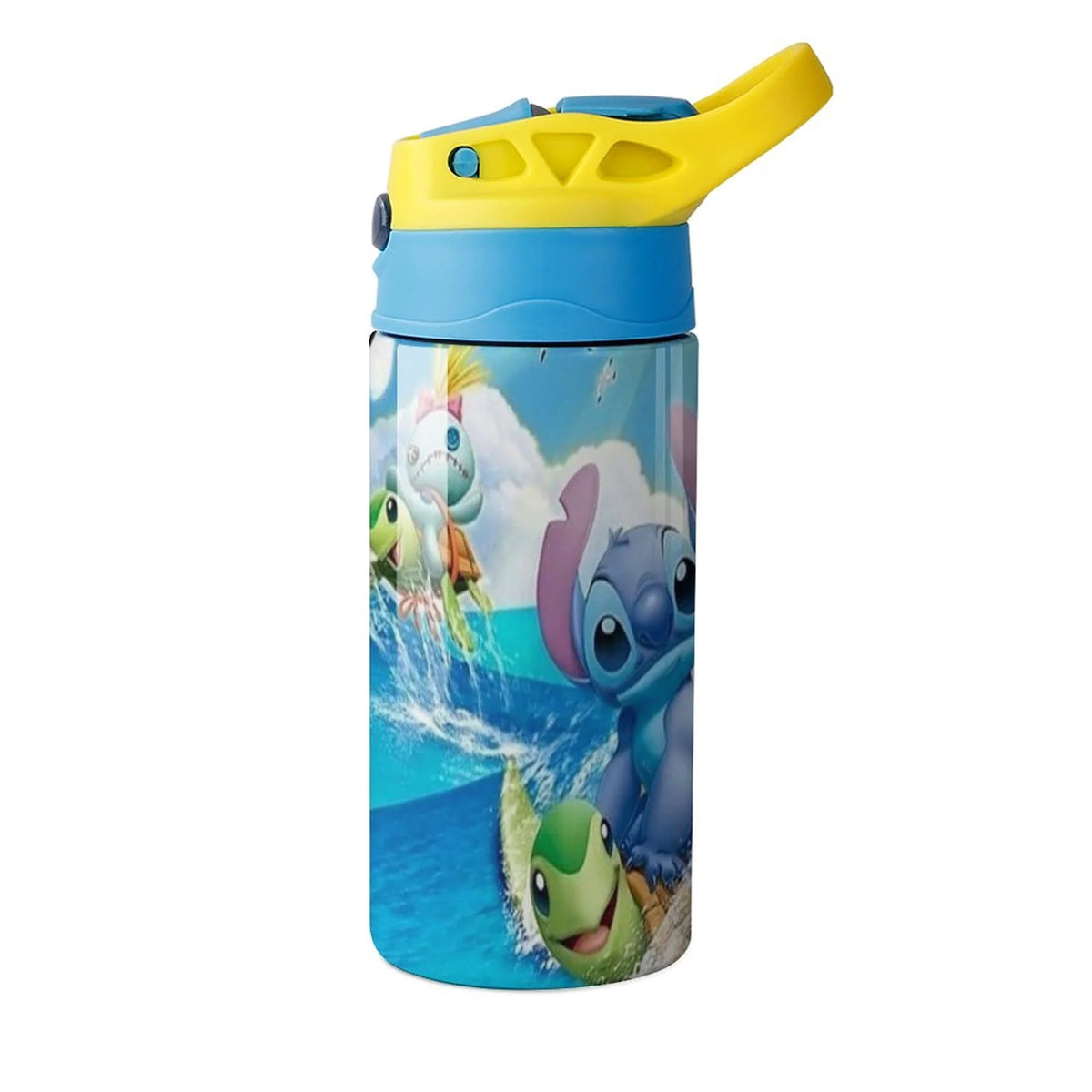 Stainless Steel Vacuum Insulated Water Bottle With Straw G23804