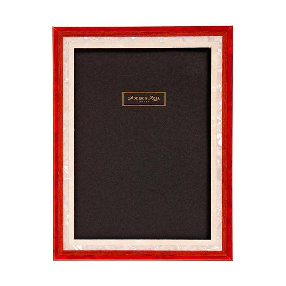 Mother of Pearl Marquetry Frame, 4 x 6 in Z592
