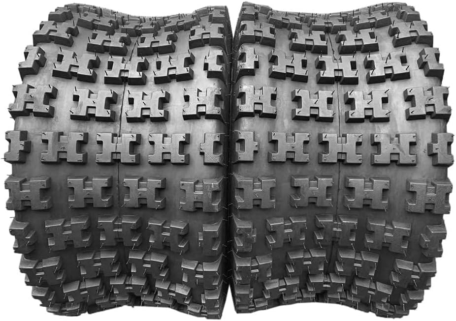 Set of 2 Sport ATV Tires 20x10-9 Turf Tires Lawn Mower Tractor 4PR F7013