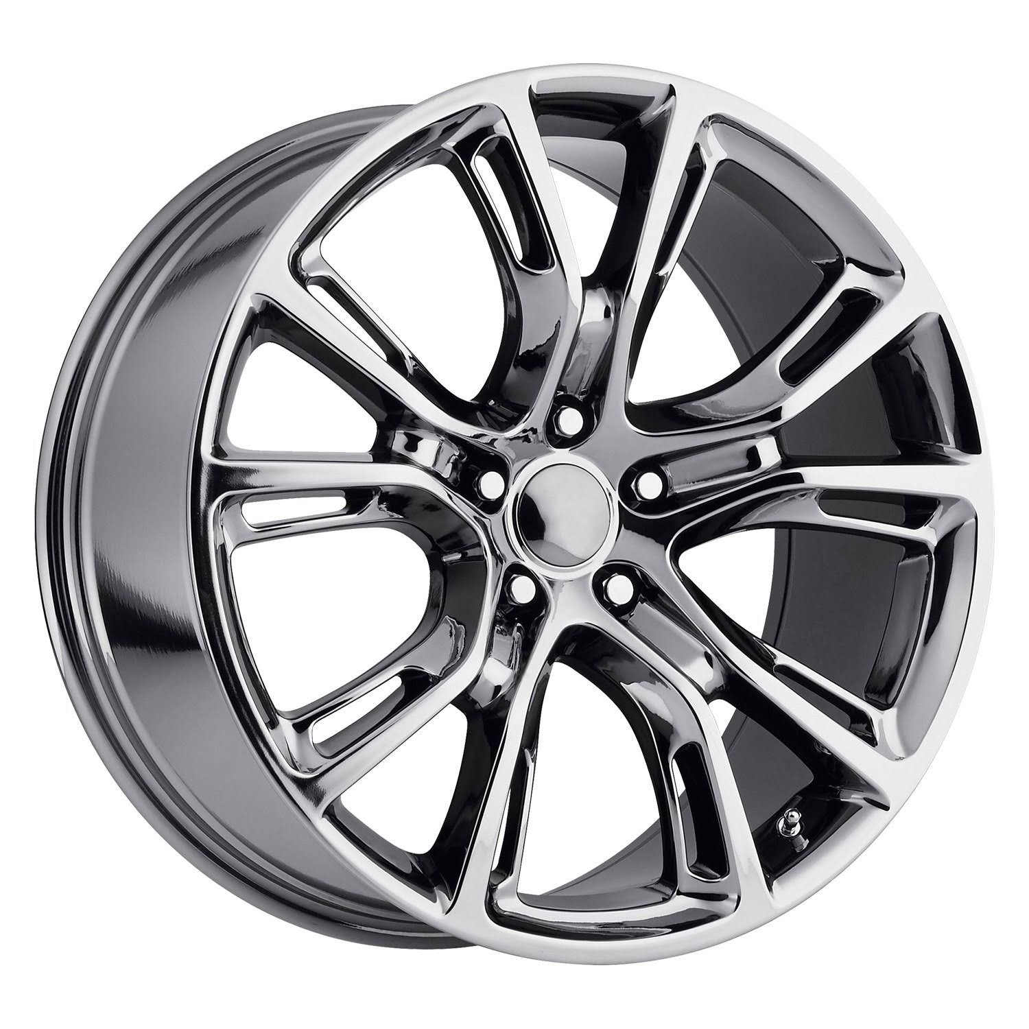 18x22 PVD Black Chrome Wheel X8276