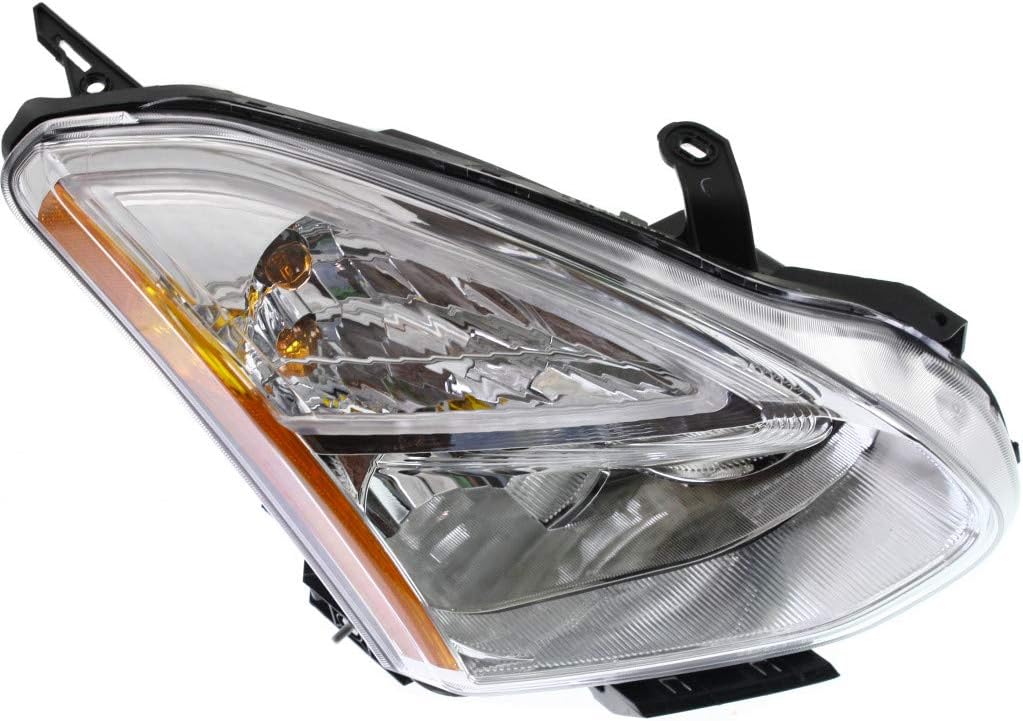 Passenger Side Halogen Headlight Assembly for Nissan Rogue 2011 2012 E272616