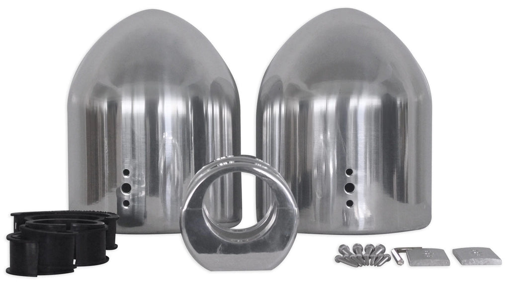 Silver 6.5" 120w Marine Boat Wakeboard Tower Speakers M340574