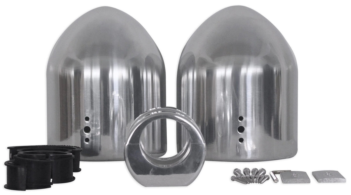 Silver 6.5" 120w Marine Boat Wakeboard Tower Speakers M340574