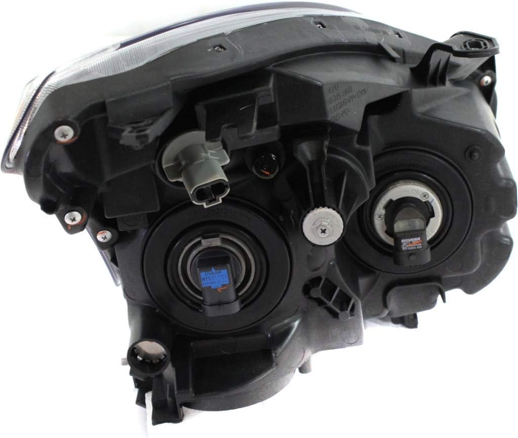 Nissan Rogue Headlight Assembly 2009 2010 Passenger Side Halogen P4147