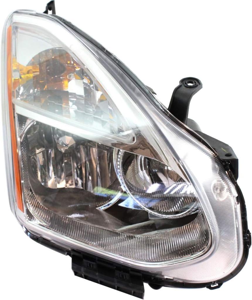 Nissan Rogue Headlight Assembly 2009 2010 Passenger Side Halogen P4147