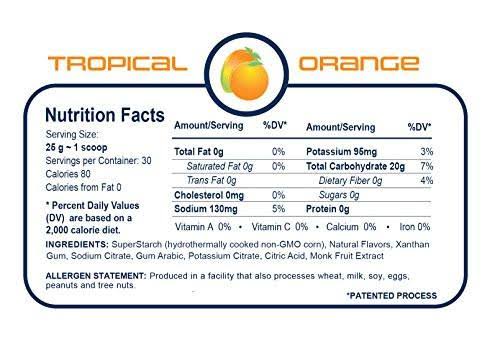 Tropical Orange Drink Mix T454