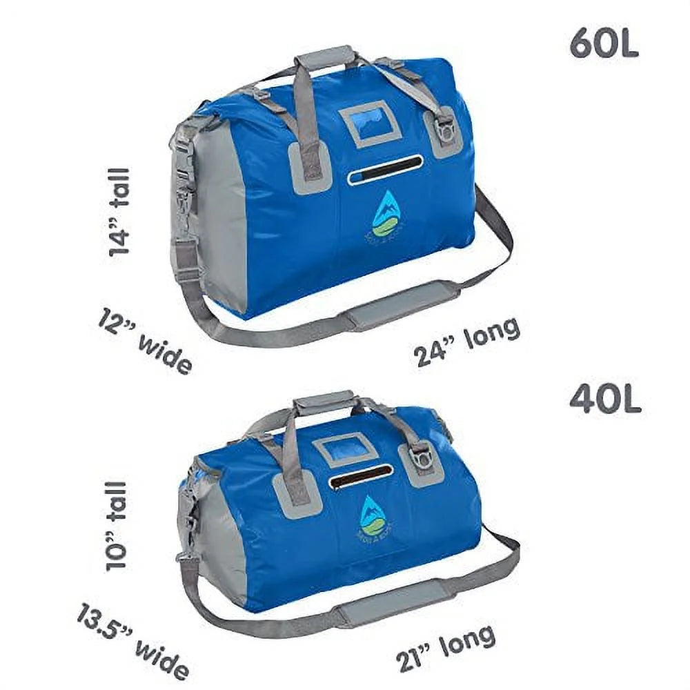 Navy Blue 90L Waterproof Duffle Dry Bag V21592