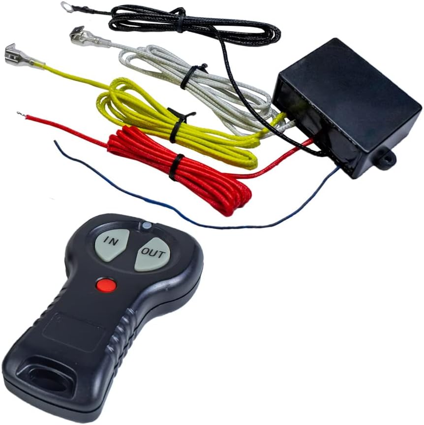 6000lb ATV/UTV Winch with 40 feet Blue Rope and Wireless Remote H807