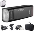 200Ws 2.4G Flash Strobe with Bare Bulb Flash Head P1502