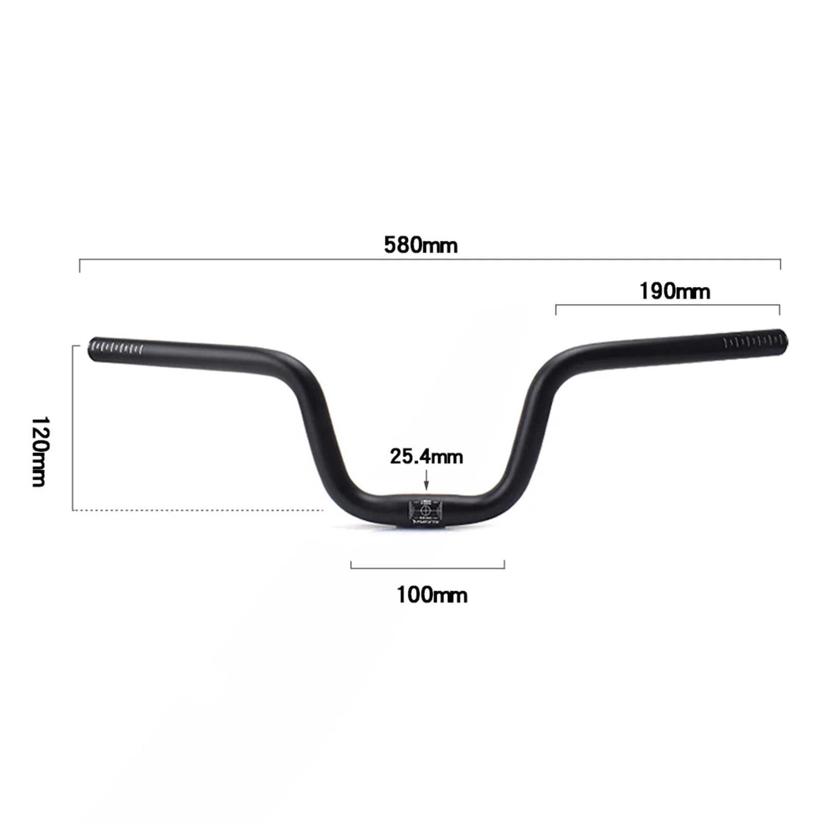 M Type Lightweight Bike Handlebar 58x12cm T8551