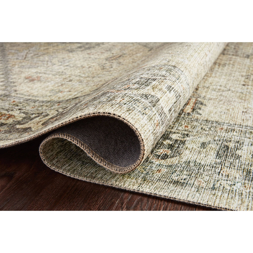 Persian Distressed Vintage Area Rug R5443