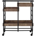 Gold Serving Cart C62033