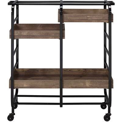 Gold Serving Cart C62033