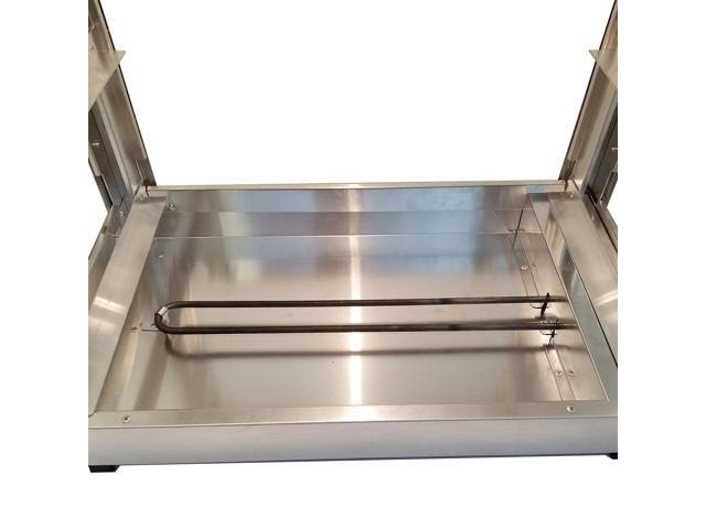 Silver Countertop Food Warmer Display Case K340