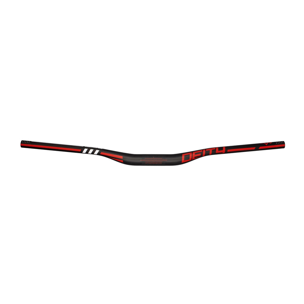 Red 800mm Carbon Riser Bar O8430