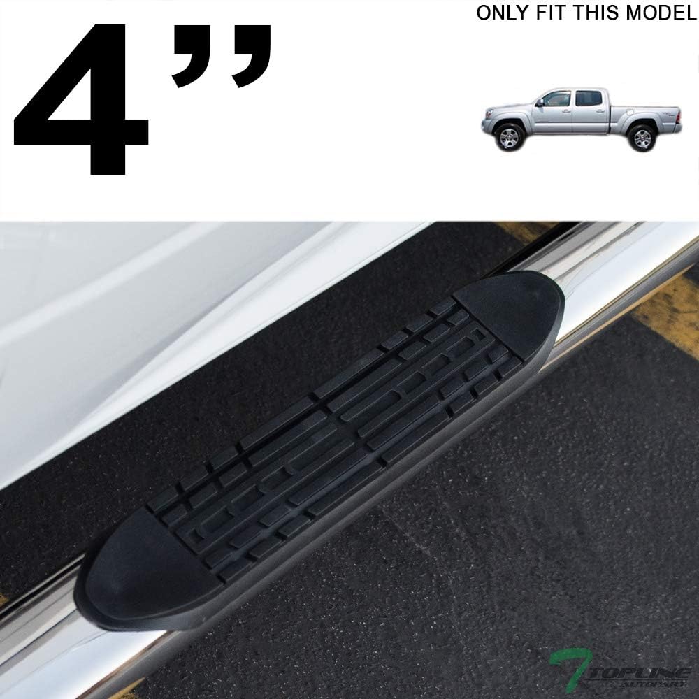 Oval Polished Stainless Steel Side Step Nerf Bars Running Boards S99978
