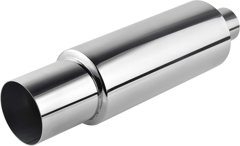 Stainless Steel Exhaust Tip, 18.5" Length, 2.5" Inlet 4" Outlet, Pack of 2 G558