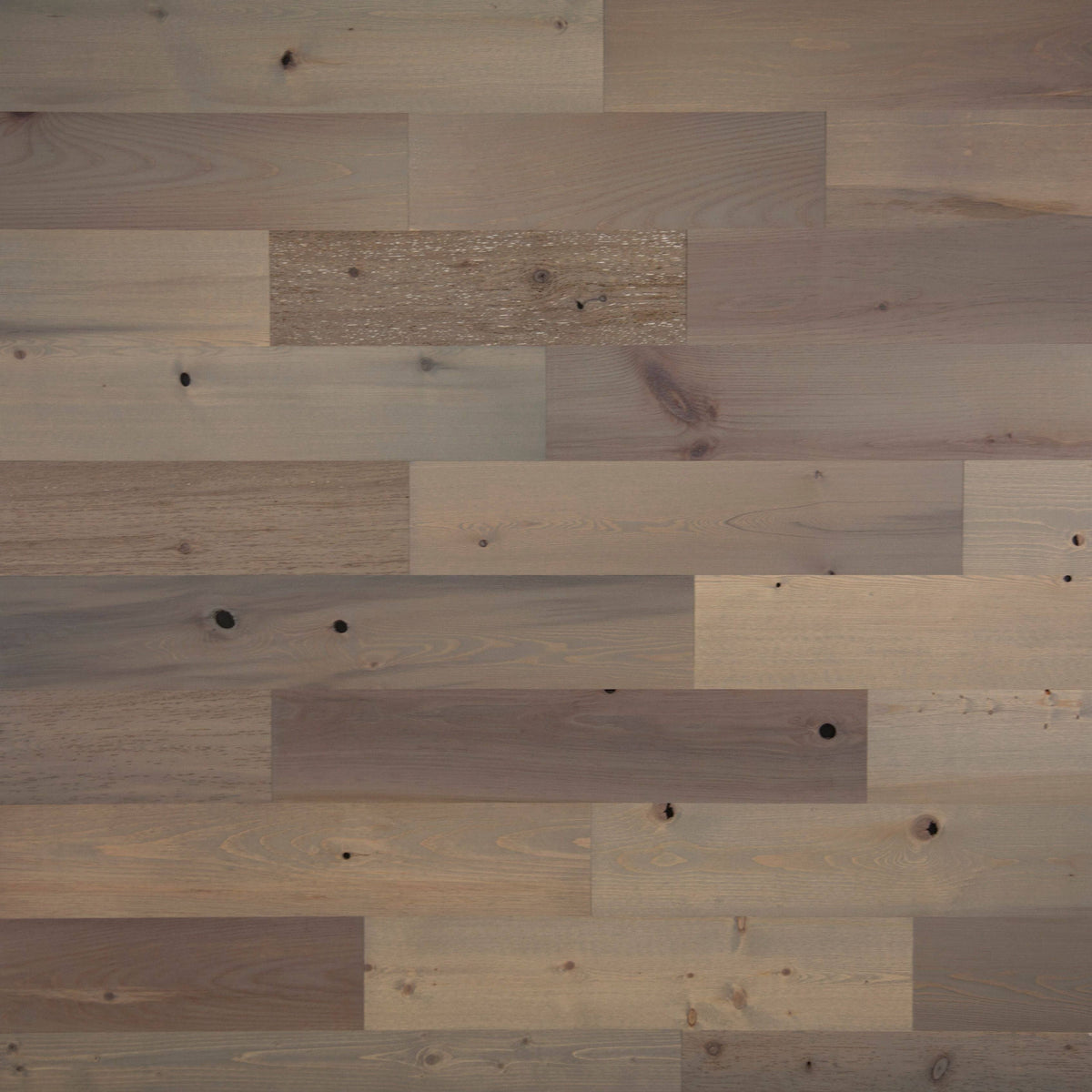 Reclaimed Wooden Wall Planks, Peel and Stick, 5x22 Wide, 10 Sq. ft, Driftwood L949797