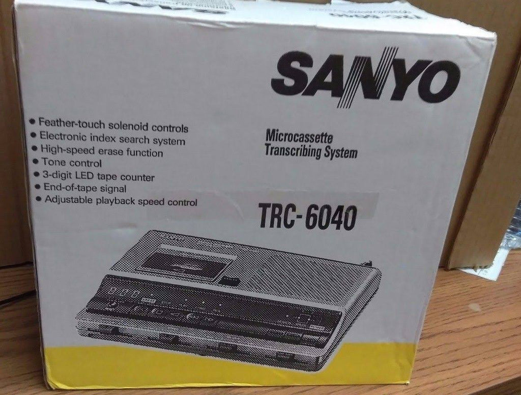 Black Microcassette Transcriber J653244