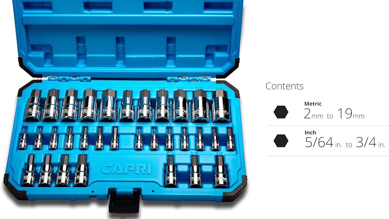 32-Piece Hex Bit Socket Set R984