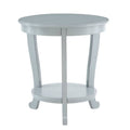 Gray Wood Accent Side Table X34109