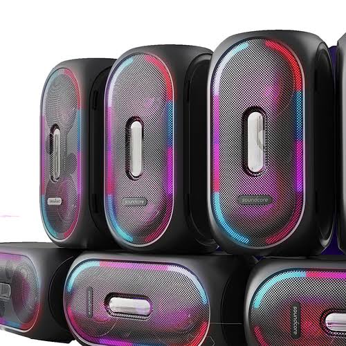 Black Party Speaker with Customizable EQ L631501