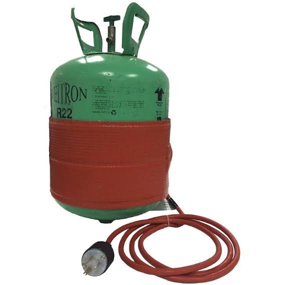 Refrigerant Cylinder Heater, Preset Thermostat to 120° F, 120V, 200W Z46060