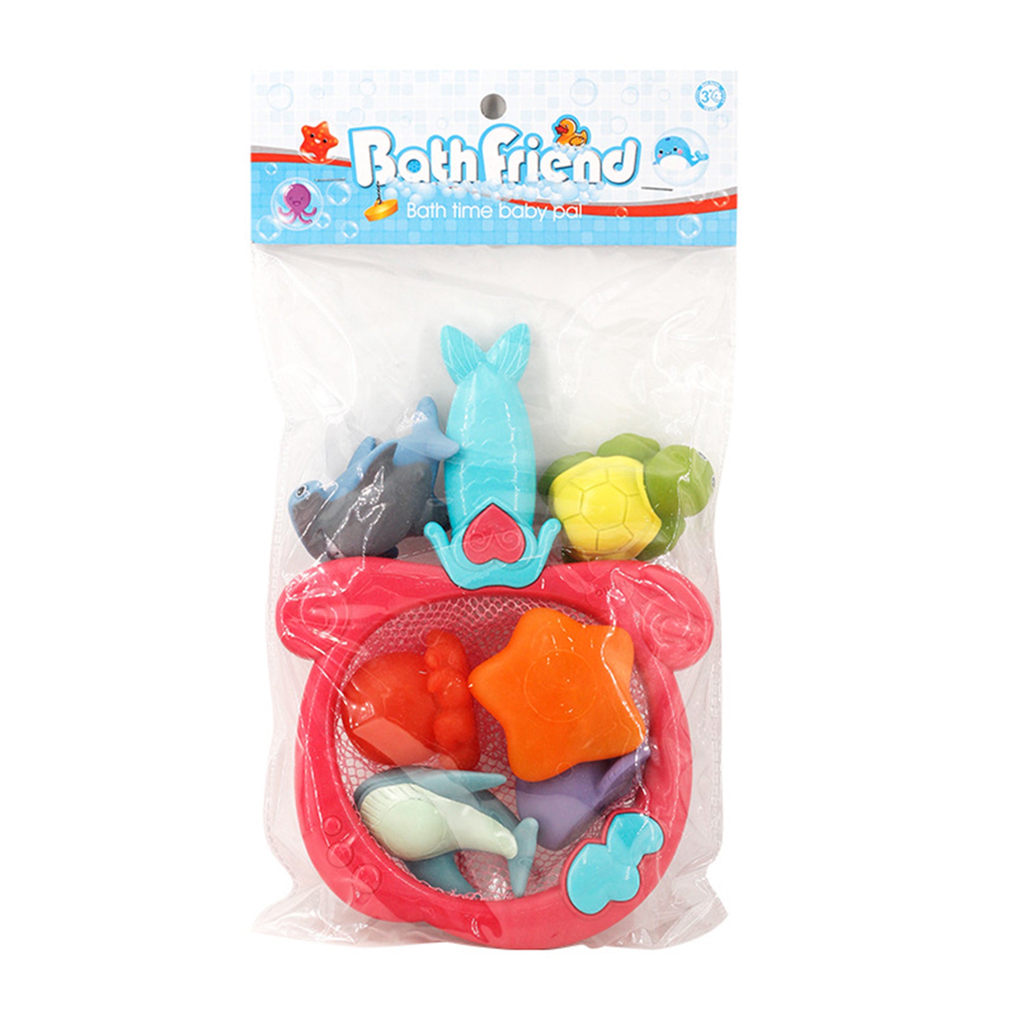 Baby Bath Toys with Mermaid Net Color Changing Floating Pool Toys B711362