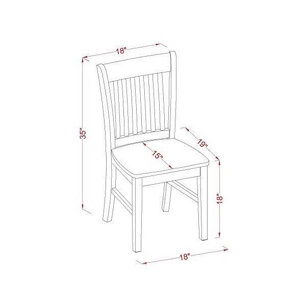 Black Round Kitchen Table and 4 Dinette Chairs 5-Piece Dining Set N9035