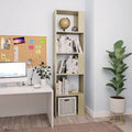 Sonoma Oak Book Cabinet Room Divider H671