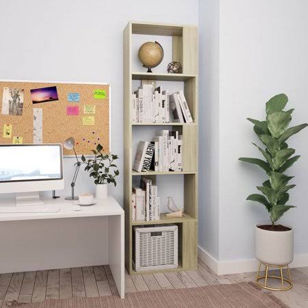 Sonoma Oak Book Cabinet Room Divider H671