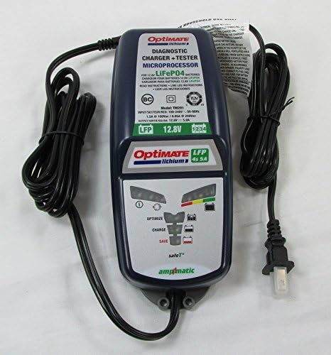 12 Volt Lithium Battery Charger Maintainer E7393