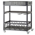 Grey Bar Cart T164