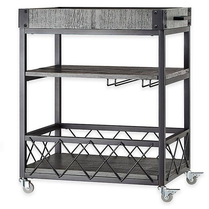 Grey Bar Cart T164