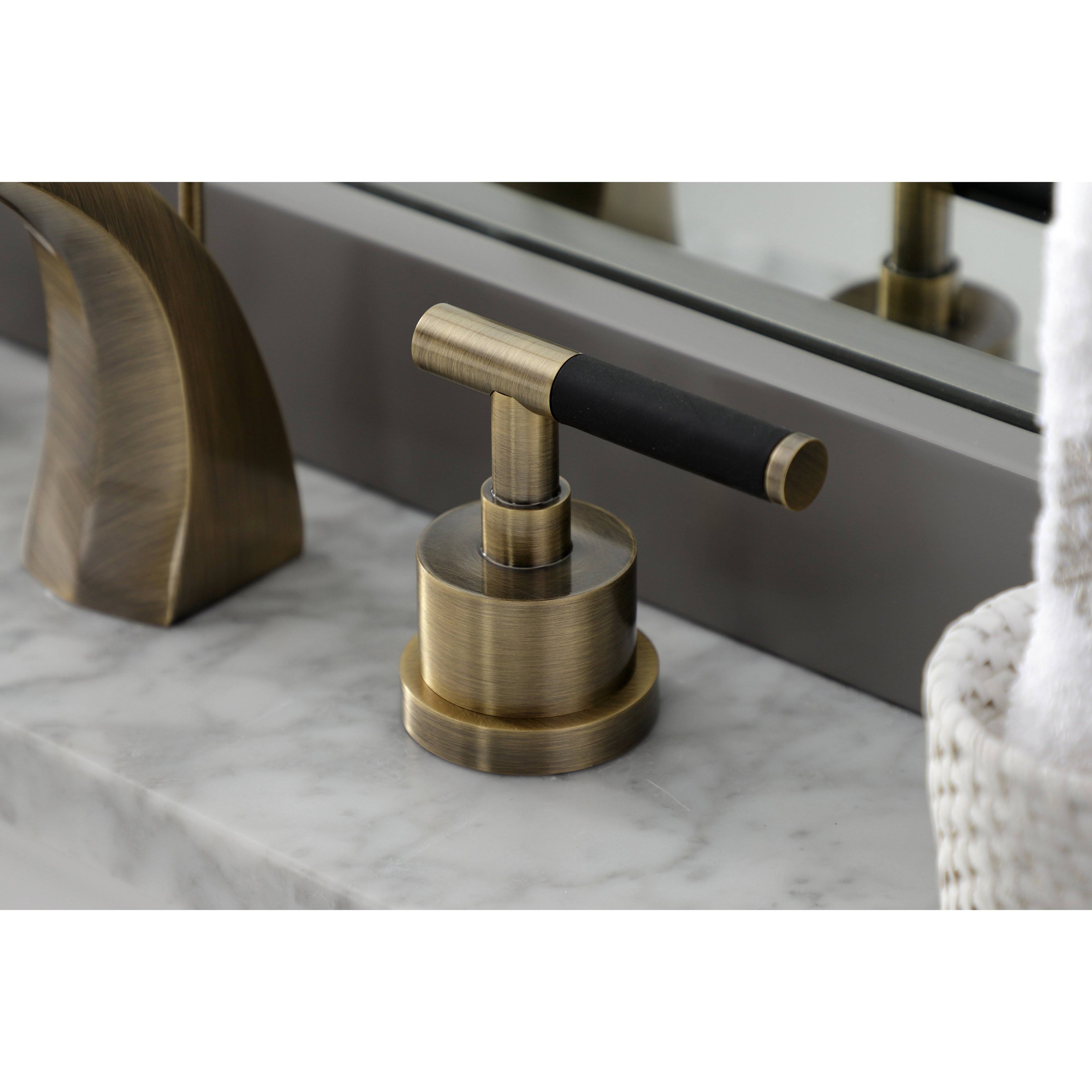 Brushed Nickel Widespread Bathroom Faucet H881134