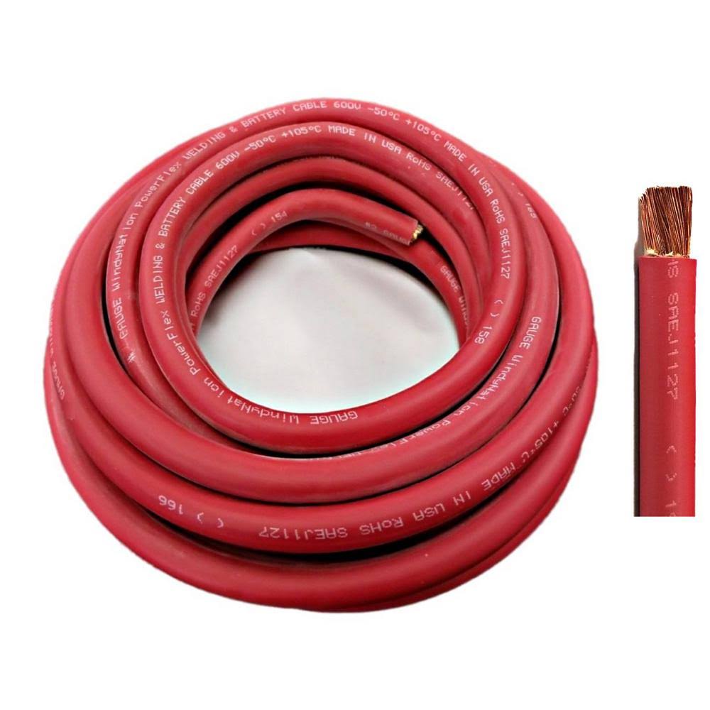 4-Gauge Pure Copper Flexible Cable Wire H711