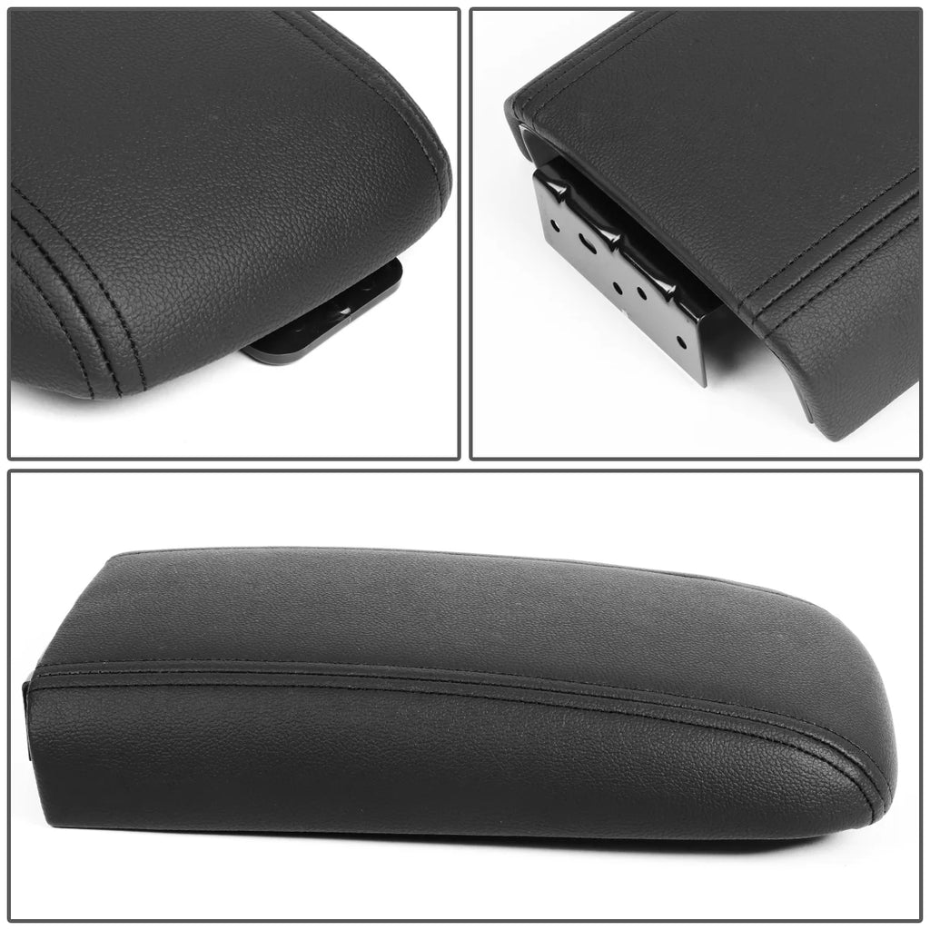 Leather Center Console Armrest Lid Assembly with Latch E2068
