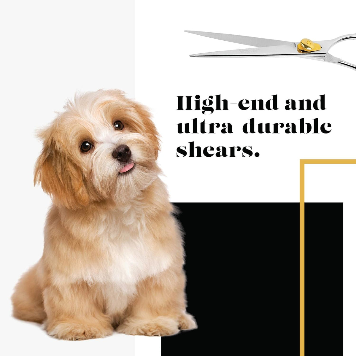 6.5 Inch 440c Stainless Steel Pet Grooming Shear E317