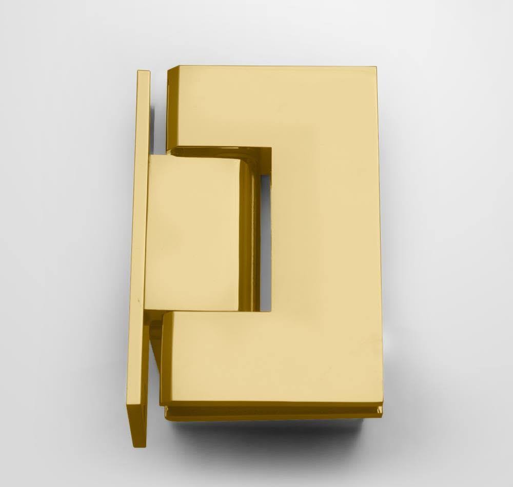 Brass Hinged Frameless Shower Door O775