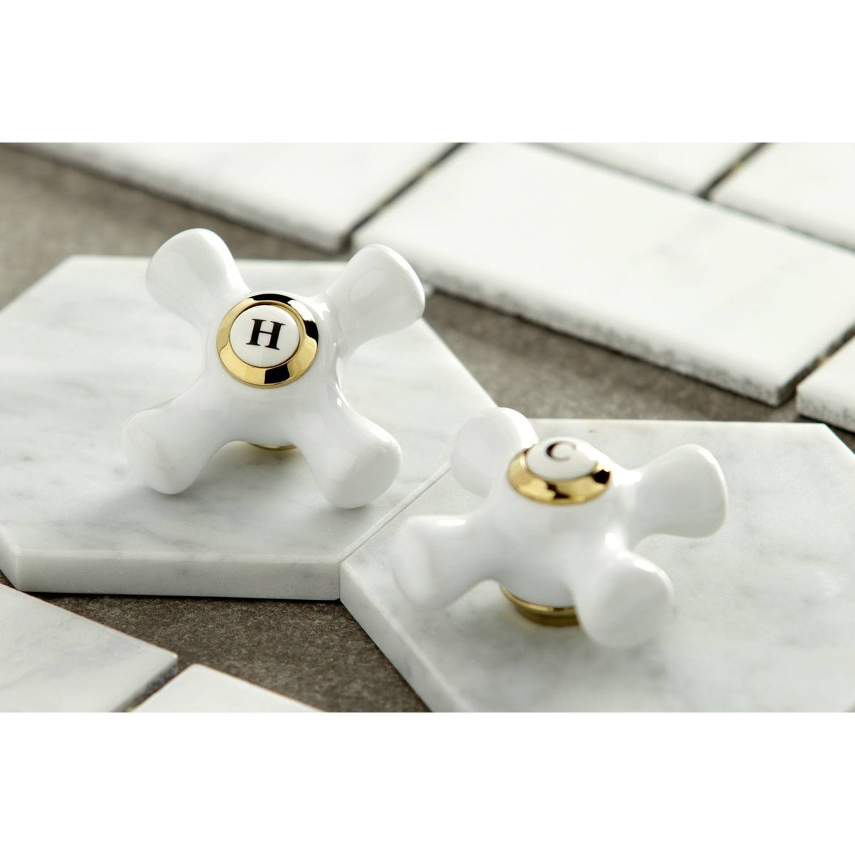 Widespread Kitchen Faucet with Brass Sprayer K2856