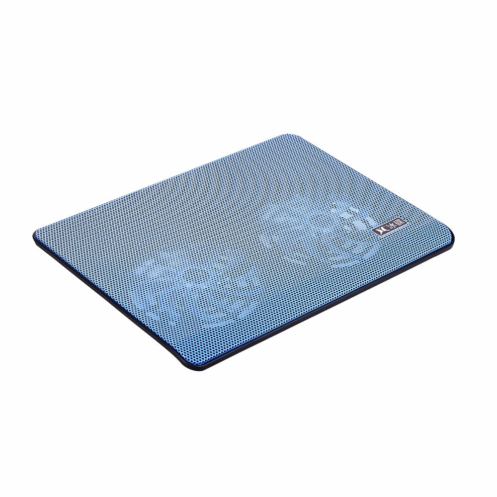 Blue Double Fans Laptop Cooling Pad with Two USB Ports E79262