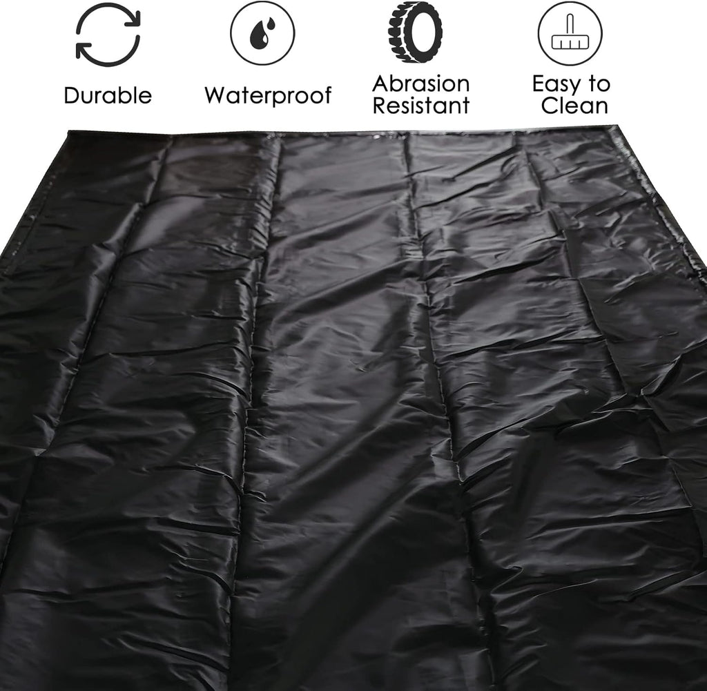 Black Garage Containment Mats 7'9'' X 18' K895