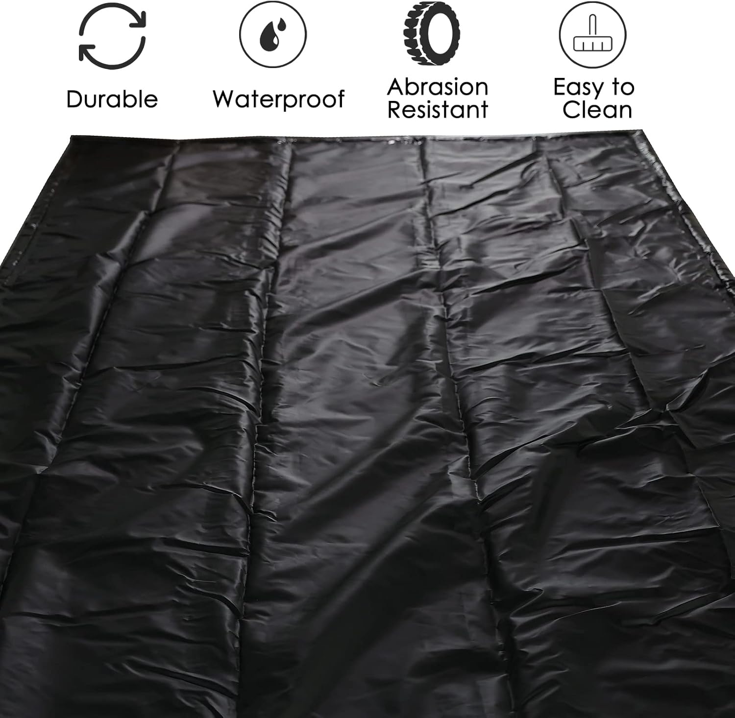 Black Garage Containment Mats 7'9'' X 18' K895