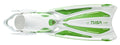 Siesta Green/White Open Heel Dive Fins Q952936