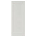 28 in. x 80 in. Primed White Solid Hybrid Core MDF Interior Door Slab Z18236